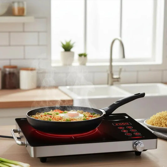 Lixcase Electric Infrared Ceramic Cooker β 3500W Touch-Control Hot Plate with Timer & Temperature Control