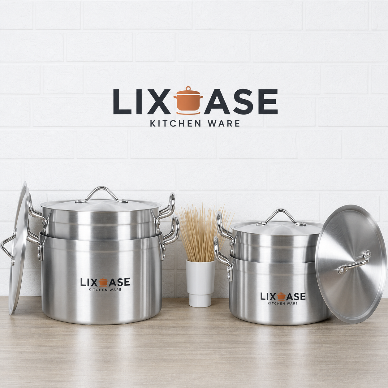 Lixcase Complete Jahez Cookware Set — Non-Stick & Aluminium Edition