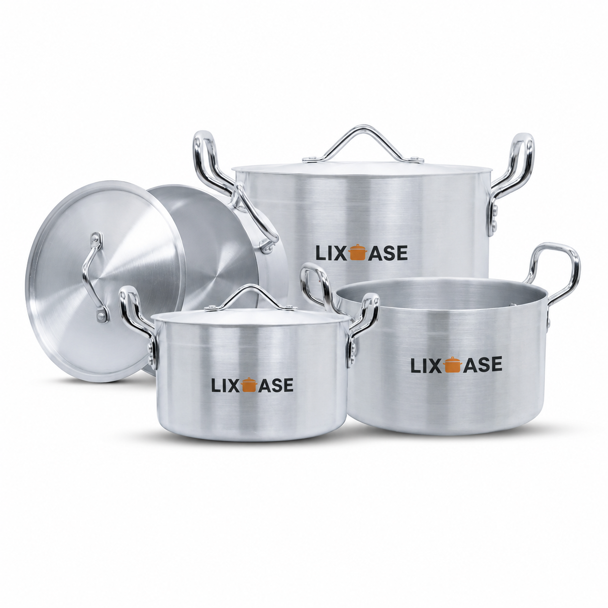 Lixcase Complete Jahez Cookware Set — Non-Stick & Aluminium Edition